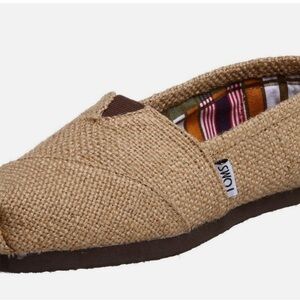 Toms Natural Burlap Men's Classics